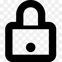 挂锁计算机图标锁和密钥可伸缩图形封装PostScript-挂锁