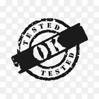 认证标记橡皮图章标志合格测试贴纸-贝尔邮票