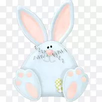 复活节兔子欧洲兔画-复活节