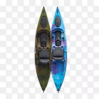 独木舟钓鱼独木舟海上独木舟坐在上面的皮艇用充气皮艇