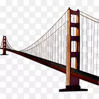 金门大桥悬索桥影像剪辑艺术