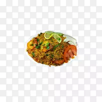 印度贝里亚尼料理，帕拉克帕里尔素食，中东美食-大米