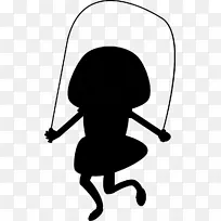 办公桌椅黑白剪贴画人类行为设计