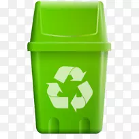 垃圾桶回收符号垃圾桶和废纸篮.容器