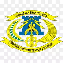 印度尼西亚海军陆战队标志海军陆战队形象-bhakti载体