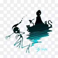 剪贴画黑白标志人类行为剪影-bhi图形