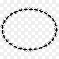 黑色花园蚂蚁剪贴画图形黑色木匠蚂蚁