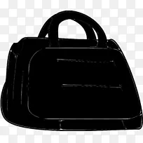 手提包，肩包，皮包，黑色和白色手提包