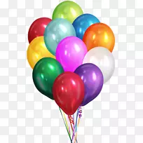 气球剪贴画png图片生日图像-气球