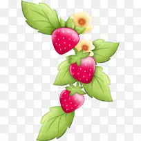草莓派奶油图片-草莓