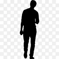 人类行为黑白袖子手指