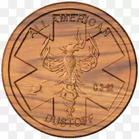 /m/083 vt硬币木制动物徽章