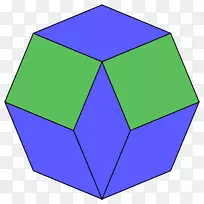 八角正多边形正方形几何图形