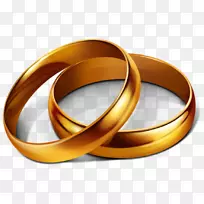 婚礼邀请函结婚戒指png图片订婚戒指