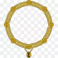 圣迈克尔项链勋章首饰-项链