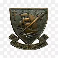 铜牌Fusiliers游艇徽章