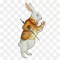 兔子复活节兔子雕像