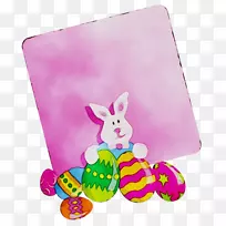 复活节兔子产品粉红m