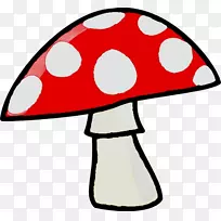 普通蘑菇图形剪贴画蘑菇云