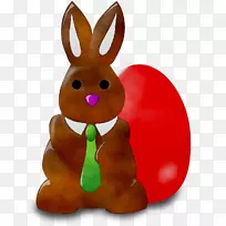 复活节兔子巧克力兔剪贴画复活节彩蛋
