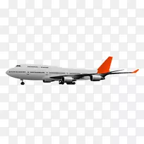 波音747-400剪贴画-飞机