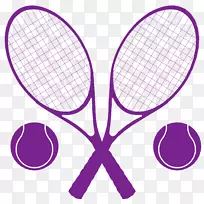 弦，球拍，网球，羽毛球.网球