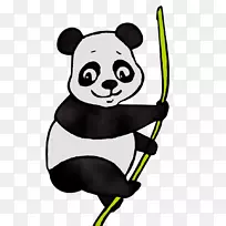 大熊猫熊图片绘制