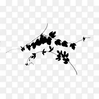 蝴蝶m/0d昆虫剪贴画植物茎