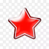 插图图形标志免版税图像-PNG星红星