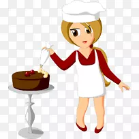 蛋糕装饰纸杯蛋糕围裙糖果蛋糕