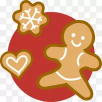 圣诞节电脑图标图片姜饼人感恩节-Gmail图标PNG icns