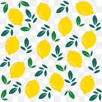 柠檬汁剪辑艺术水果-柠檬剪贴画PNG黄色