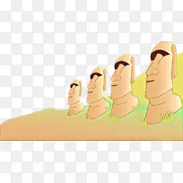 拇指插画产品设计卡通