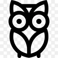 图形OWL动物png图片计算机图标猫头鹰轮廓PNG SVG