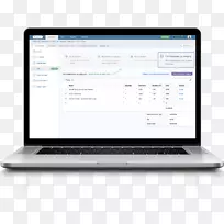 企业资源规划业务管理营销计算机软件-笔记本电脑PNG苹果
