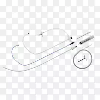 医疗线角产品设计-冠状窦PNG导管