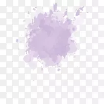 Tetsuya Kagami水彩画黑子黑子篮球形象-Fortnite绘画PNG紫色
