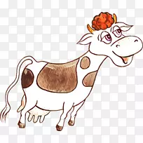牛磺酸牛夹艺术png图片图像牛