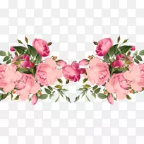 花卉设计png图片插花艺术玫瑰花