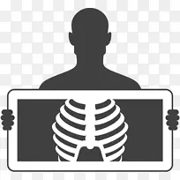 X线医学结核病影像图