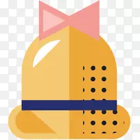 剪贴画帽子产品设计线