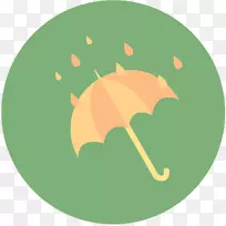 雨图形风暴标志雨季