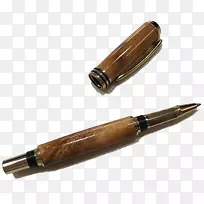 圆珠笔钢笔薄笔工具木笔