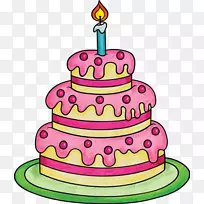 生日蛋糕托杯蛋糕-生日PNG蛋糕