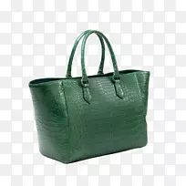 手提袋绿色塑料完美立方体配方PNG差