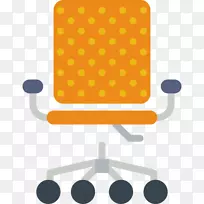 办公椅和桌椅可伸缩图形计算机图标办公剪贴器PNG椅子