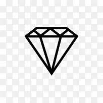图，徽标，插图，钻石-钻石线