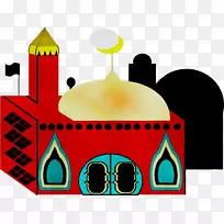 剪贴画清真寺萨赫尔穆巴拉克大清真寺视频插图