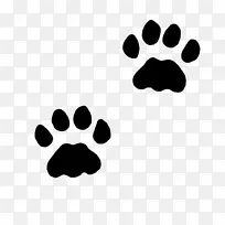 狗猫爪宠物猫科-猫爪PNG免费图标