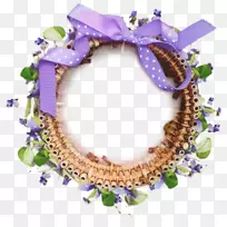 项链手镯紫色